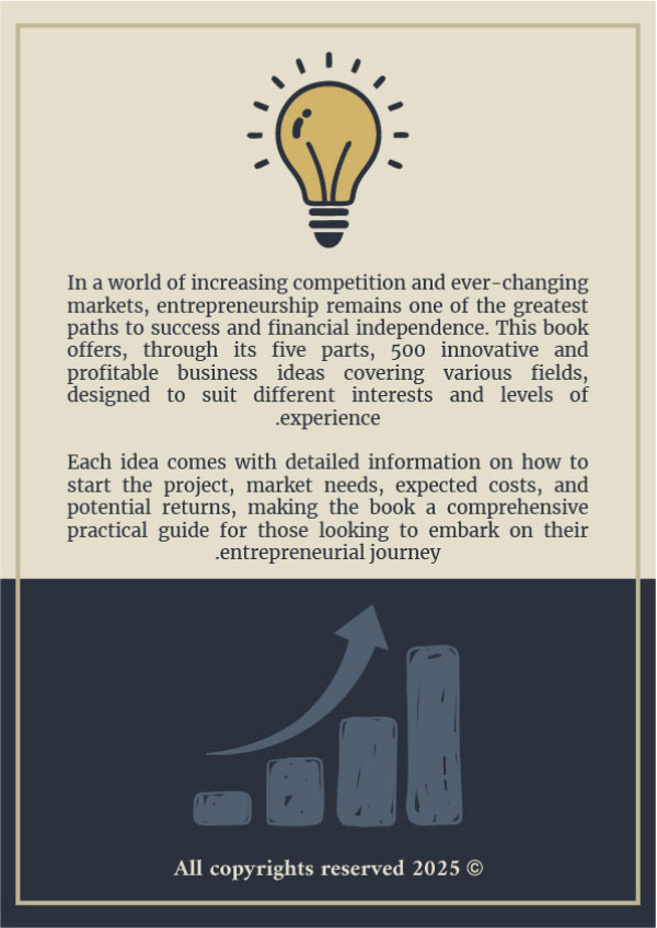 500 Investment Project Ideas - part 1 - english 500 Investment Project Ideas - part 1 - english